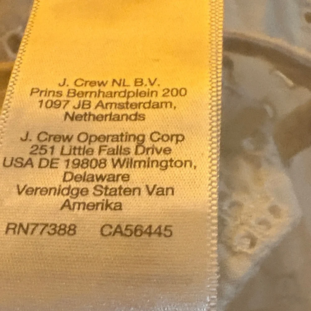 Madewell White Eyelet Ruffle Puffy Sleeve Blouse Top Brand New - Picture 14 of 15